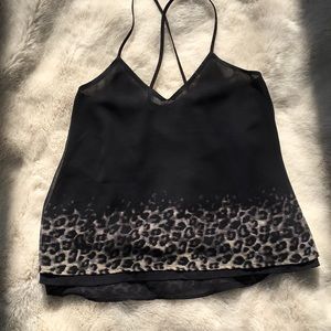 H&M Leopard Tank SZ 4